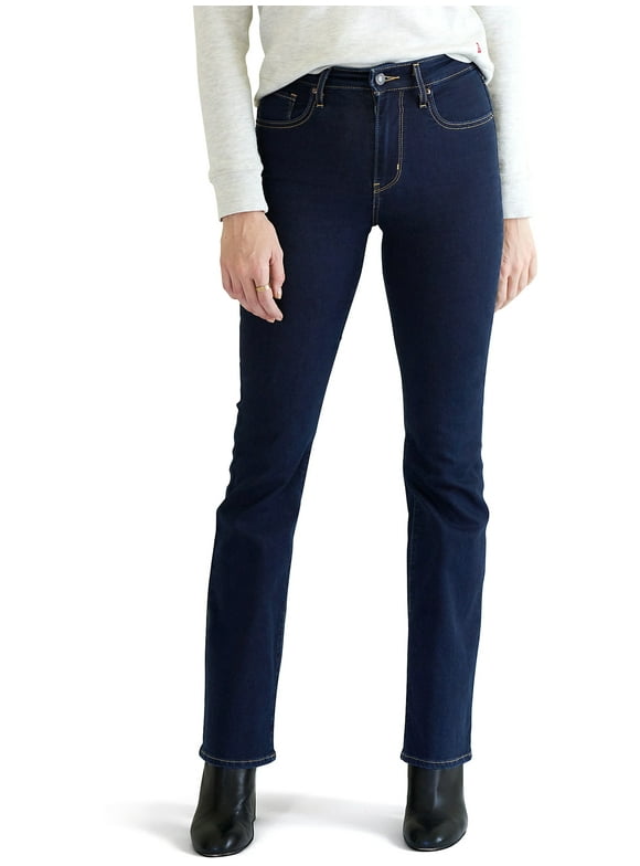299830000 Authentic BRAND NEW LEVI'S SLIMMING SLIM DARK BLUE Jeans Women's